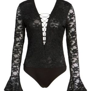 Hunter Lace-Up Bodysuit